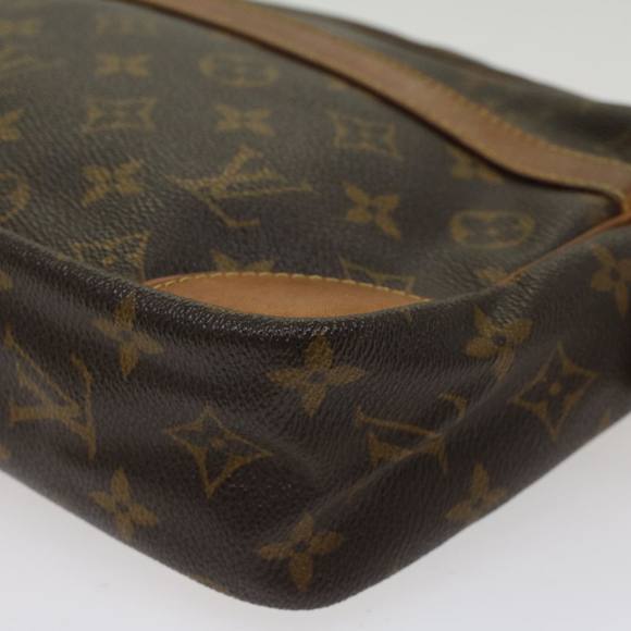 LOUIS VUITTON Monogram Compiegne 28 Clutch Bag M51845 LV Auth fm2507 - Picture 14 of 16